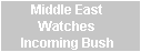 Middle East Watches Incoming Bush